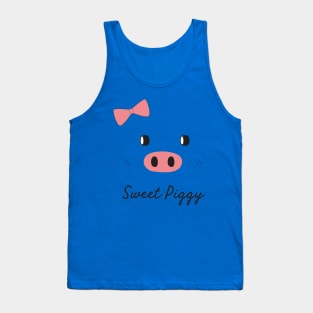 Sweet Piggy Face Tank Top